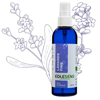 Pregiata acqua floreale biologica di lavanda