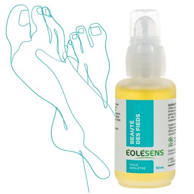 foot beauty oil