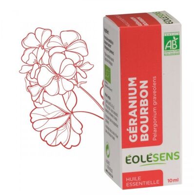 Bourbon geranium organic essential oil