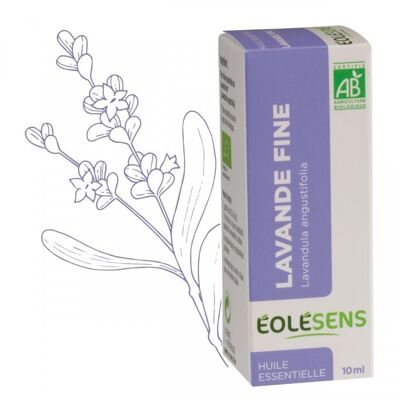 Fine lavender organic essential oil
