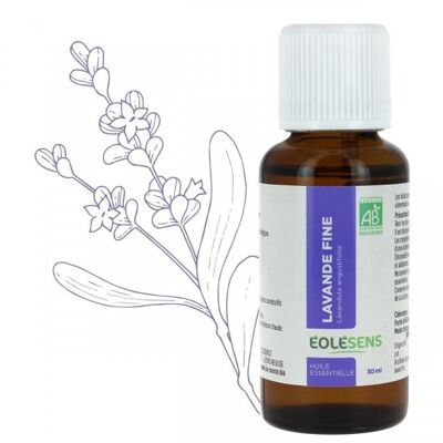 Fine lavender organic essential oil - 30ml