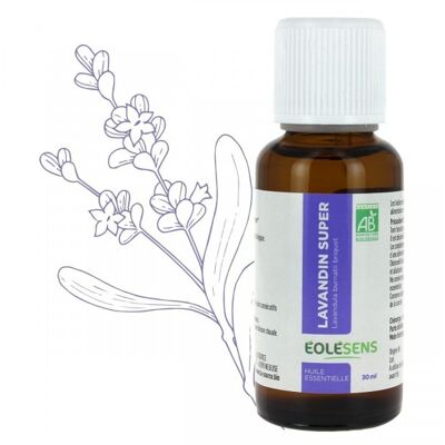 Olio essenziale super biologico Lavandino - 30 ml