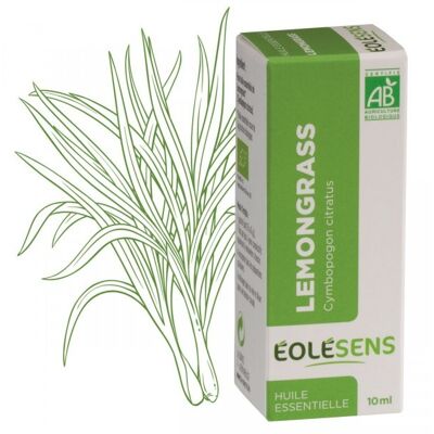 Olio essenziale biologico di citronella