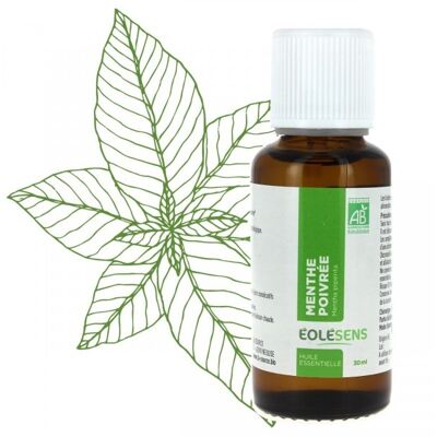 Huile essentielle bio menthe poivrée - 30ml