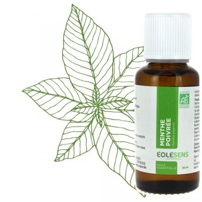 Peppermint organic essential oil - 30ml
