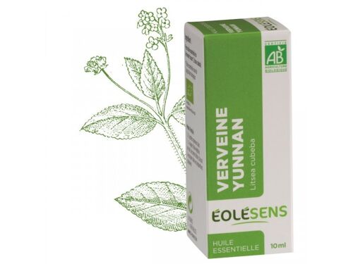 Huile essentielle bio verveine yunnan