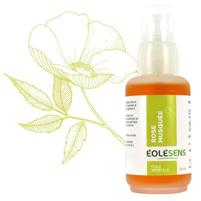 Olio vegetale biologico di rosa canina