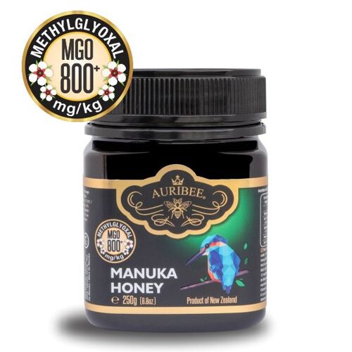 100% Pure, rauwe Manuka Honing MGO 800+ (250 gram)