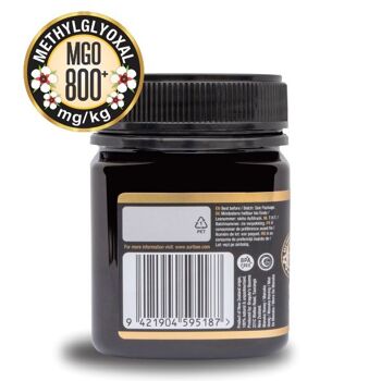 Miel de Manuka 100% pur et brut MGO 800+ (250 grammes) 2