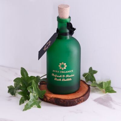 Organic Aromatherapy Bath Bubble - Refresh & Revive