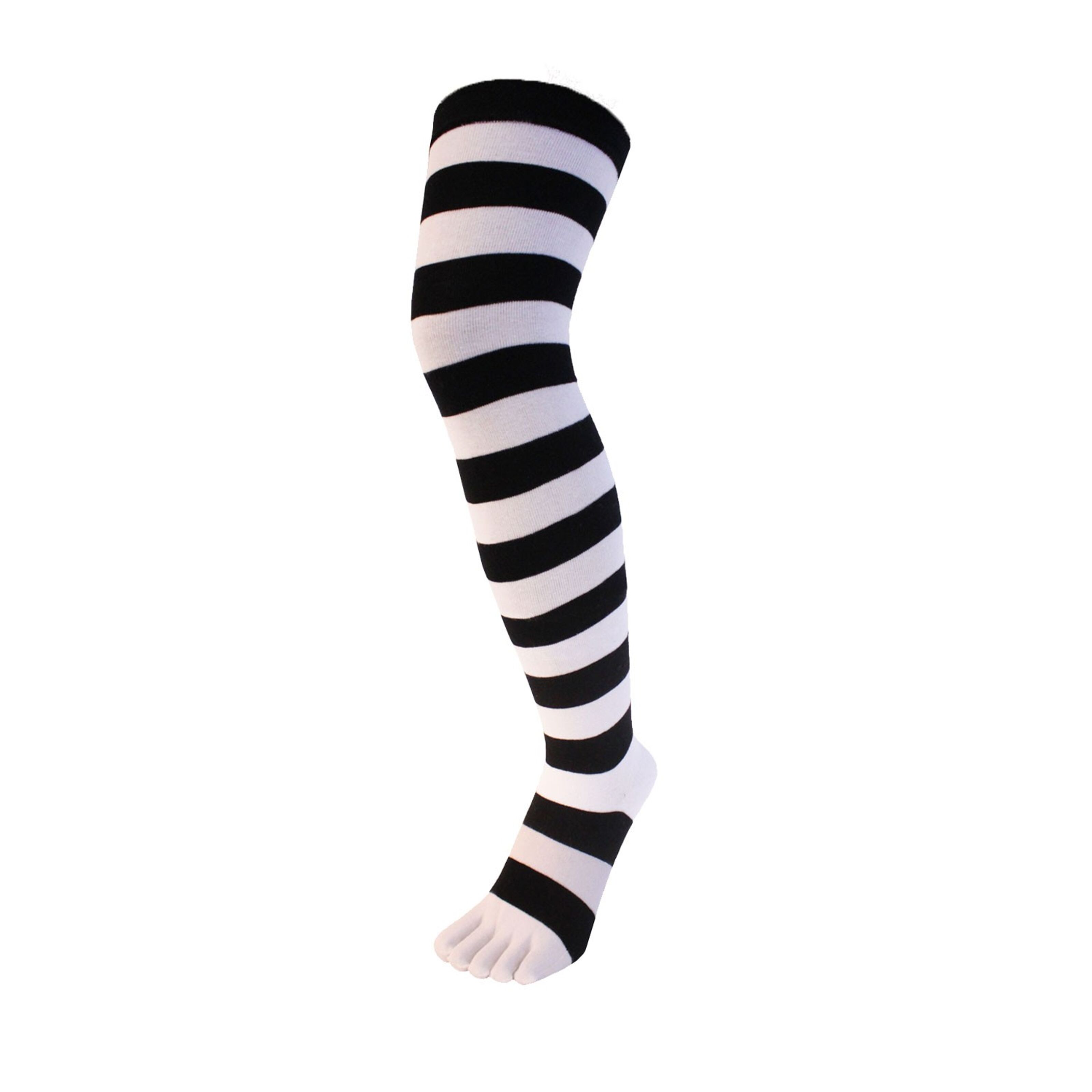 TOETOE - Outdoor 3D Wool Terry Walker Over The Calf Toe Socks