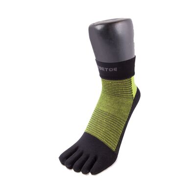 TOETOE® Socks - Plain Nylon Toe Foot Cover Toe Socks Black Unisize