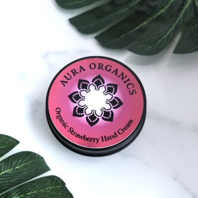 Organic Strawberry Hand Cream