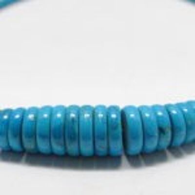 Native American Turquoise bead and stone necklace