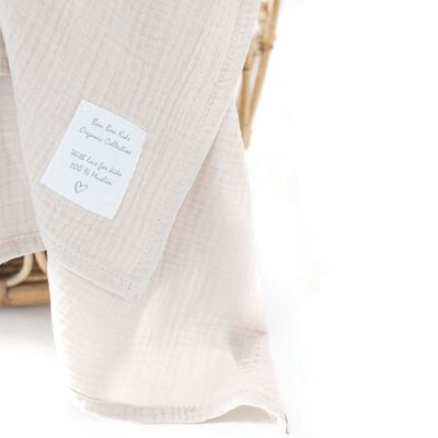 Beige Musselin Swaddle