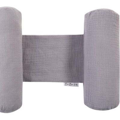 Safe baby rollers cushion Gray