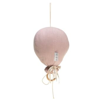 BOITE A MUSIQUE BALOON ROSE POUDRE 2