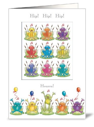 Hip! Hip! Hip! Hourrah! (SKU: 6100FR)