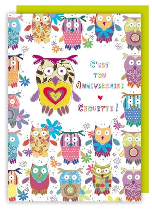 C'est ton anniversaire! Chouette! (SKU: 2639FR)