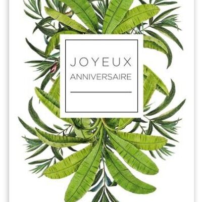 Joyeux anniversaire (SKU: 0432FR)