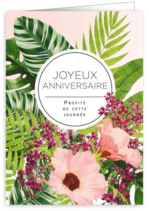 Joyeux anniversario (SKU: 0449FR)