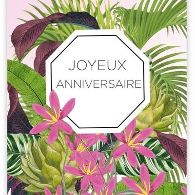 Joyeux anniversaire (SKU: 0450FR)