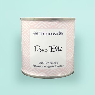 Bougie Pot de Peinture - Doux Bébé - 100g