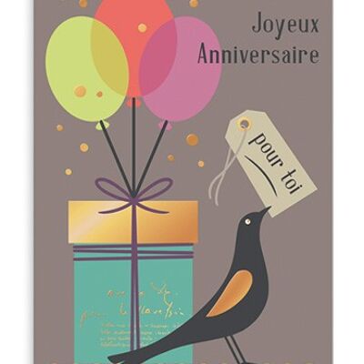 Joyeux anniversaire (SKU: 6300FR)