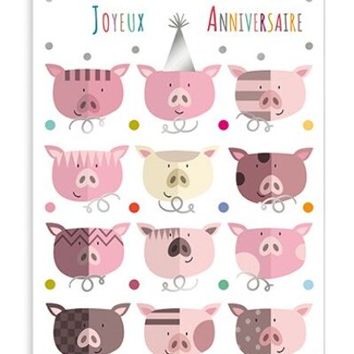 Joyeux aniversario (SKU: 5237FR)