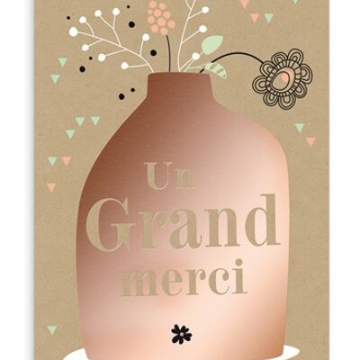 Un grand merci (SKU: 6806FR)