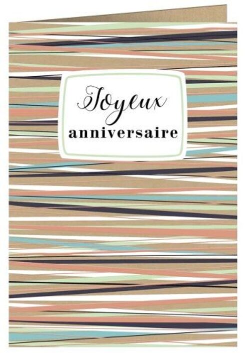 Joyeux anniversaire (SKU: 6859FR)