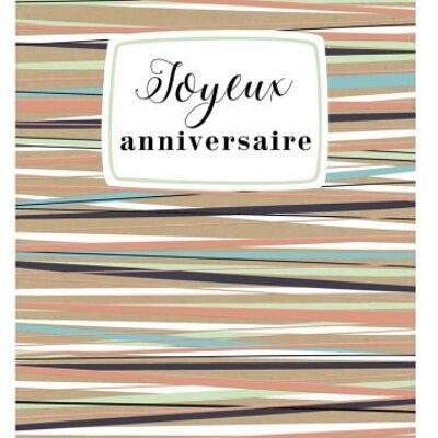 Joyeux anniversario (SKU: 6859FR)