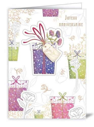 Joyeux anniversaire (SKU: 7205FR)