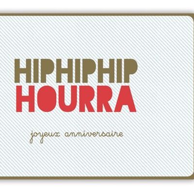 Hip Hip Hip Hourra (SKU: ET0937FR)