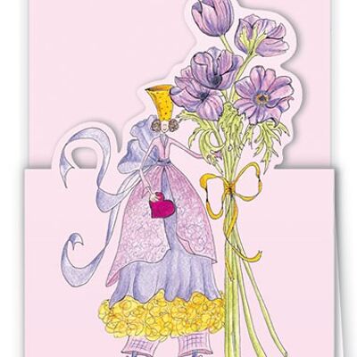 Elfo con fiori (senza titolo) (SKU: GB163)