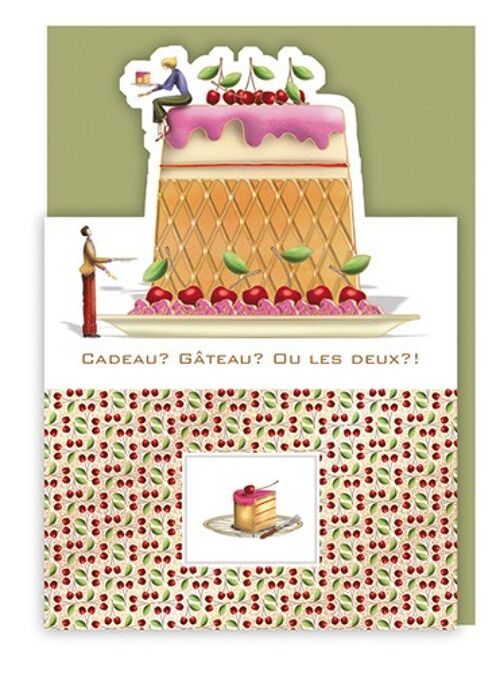 Cadeau ? Gâteau ? Ou les deux ? (SKU: 2501FR)