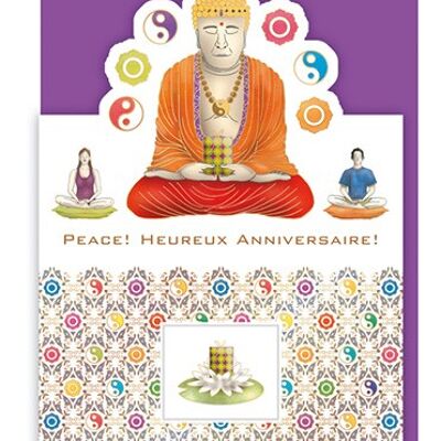 ¡Paz! Heureux aniversario (SKU: 2560FR)