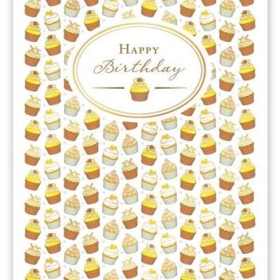 Joyeux anniversaire (Cupcakes) (SKU: 3552)
