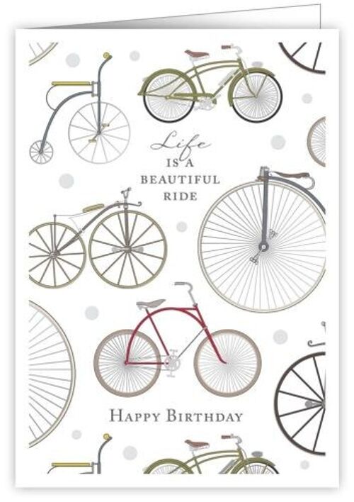 Life is a beautiful ride - Happy Birthday (SKU: 3574)