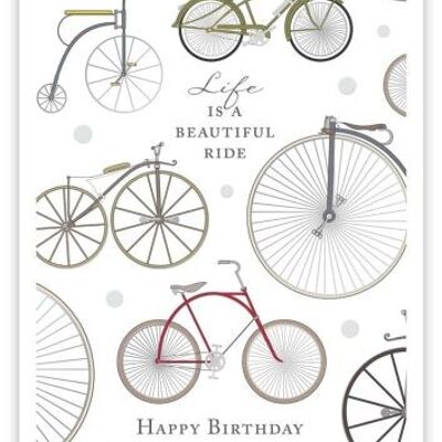 Life is a beautiful ride - Happy Birthday (SKU: 3574)