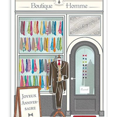 Joyeux Anniversaire - Homme  (SKU: 3208FR)