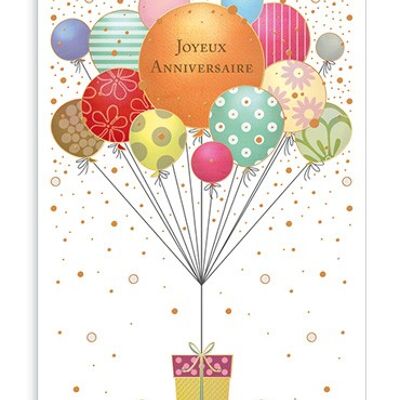 joyeux anniversaire (SKU: 3427FR)