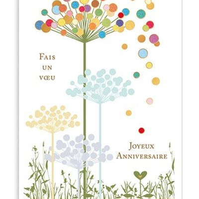 joyeux anniversaire (SKU: 3445FR)