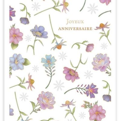 Joyeux aniversario (SKU: 3498FR)