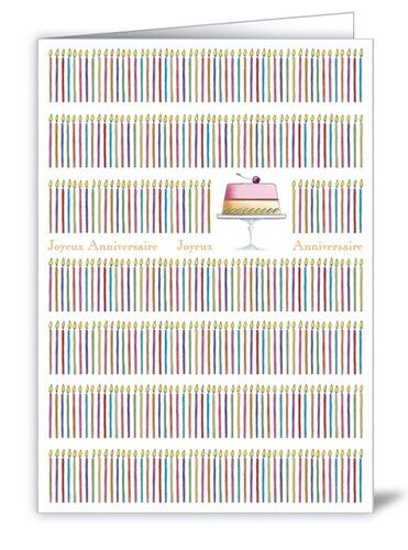 Joyeux anniversario (SKU: 3813FR)