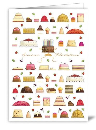 Sincères félicitations (SKU: 3857FR)