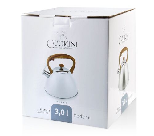 MODERN Teapot 3L white COOKINI