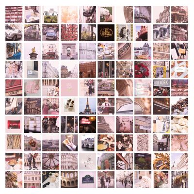 Bilder zum Dekorieren der Wand-100 Dekorblätter von PARIS VERSION