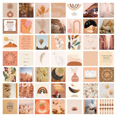 Photos to decorate the room 50 Photos Wall decoration BOHO VERSION
