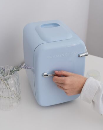 Réfrigérateur Réfrigérateur Portable 4L Pour Cosmétiques Couleur Bleu 4
